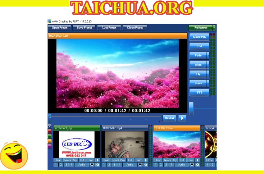  Tải vMix Full 2025 – Trình Chiếu & Livestream Trên Màn Hình LED